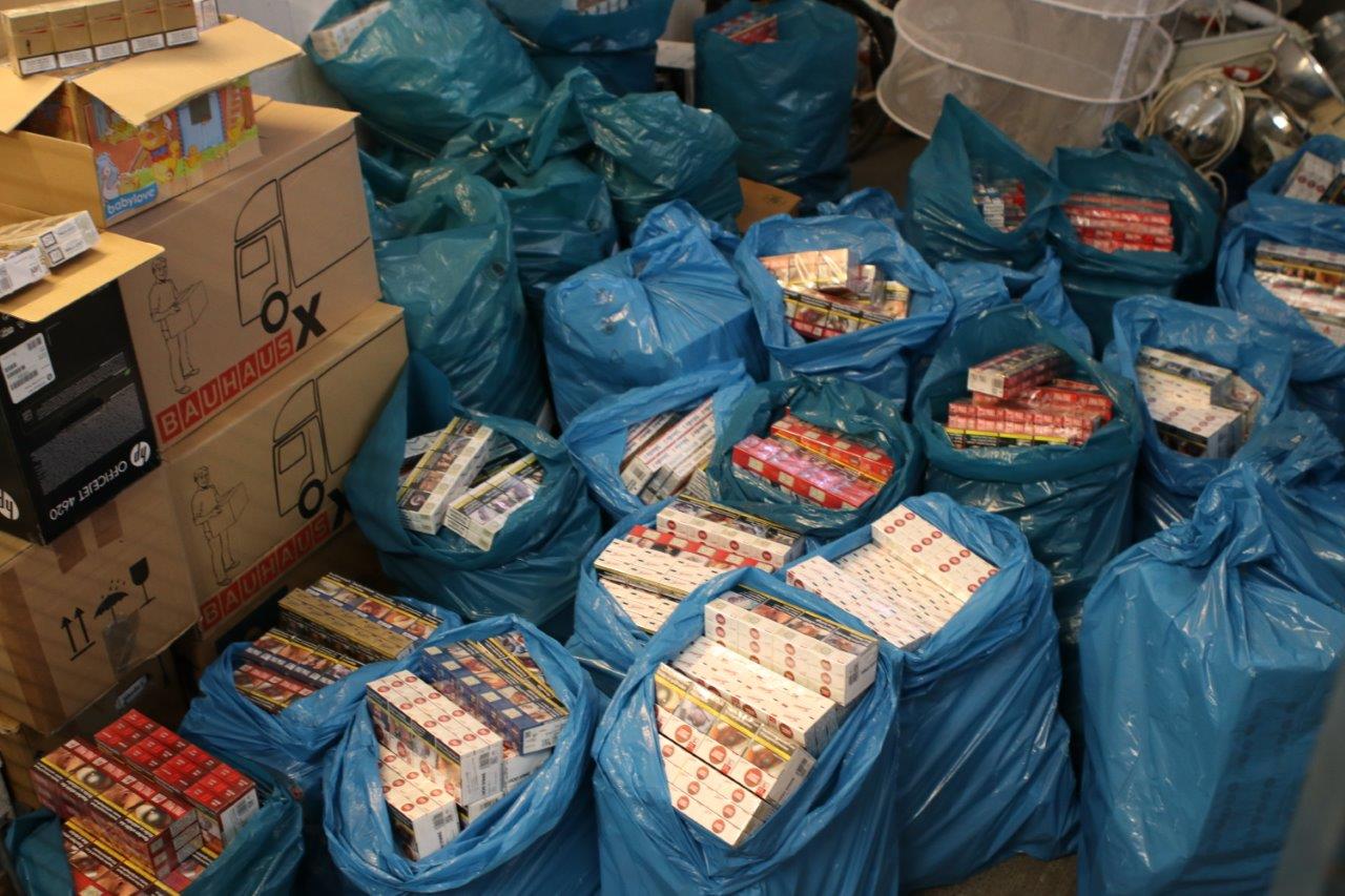 Zigaretten im Wert von über 100.000 Euro sichergestellt MIMIKAMA