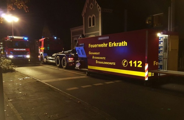 FW-Erkrath: Erneute überörtliche Hilfe der Feuerwehr Erkrath in Langenfeld - Presseportal.de (Pressemitteilung)