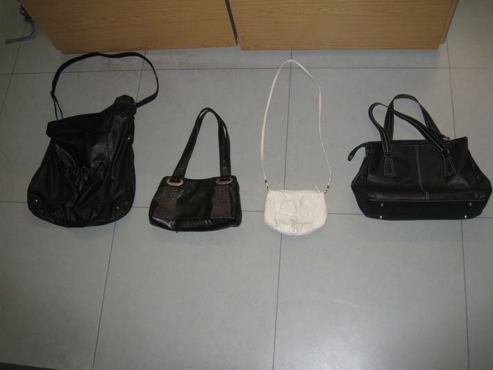 POL-DA: Griesheim: Handtaschen geben Rätsel auf