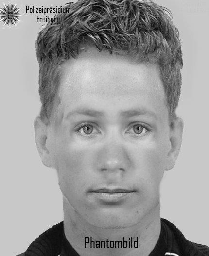 POL-FR: Freiburg-Altstadt: Frau mit Longboard niedergeschlagen - Phantombild des unbekannten Täters - Wer kennt den Mann?