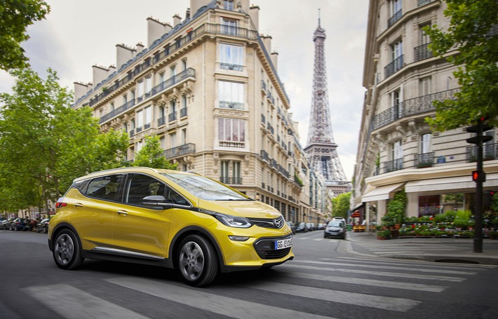 Bild zum Beitrag: Opel Ampera-e mit über 500 Kilometer Reichweite 