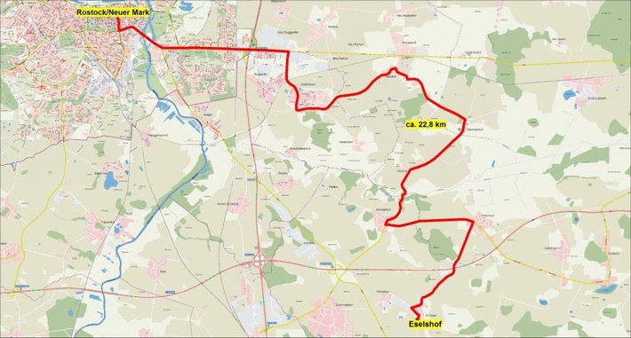 POL-HRO: 11. Warnow-Tour am 08.05.2016 - Große Radtour führt zu Verkehrseinschränkungen