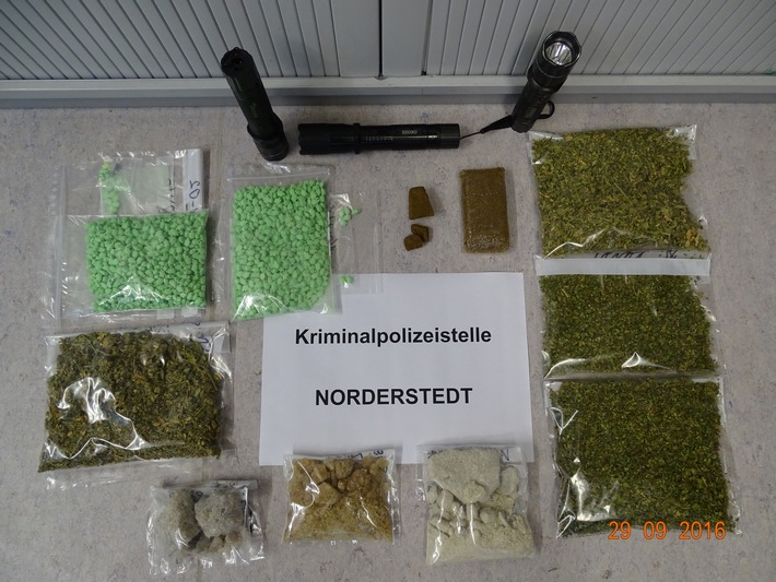 POL-SE: Norderstedt   / Festnahme und Inhaftierung eines Drogenhändlers