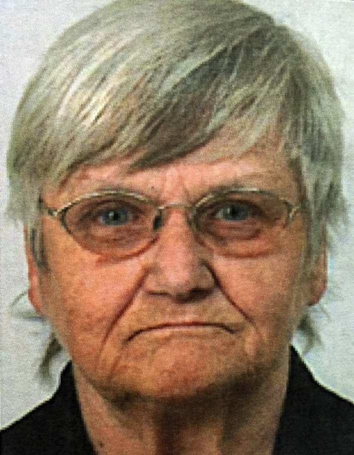 POL-WOB: Polizei Wolfsburg bittet um Mithilfe: Rentnerin Dorothea David vermisst