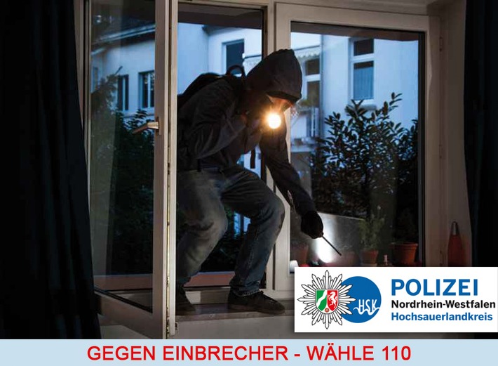 POL-HSK: Erneuter Kontrollen gegen Einbrecher