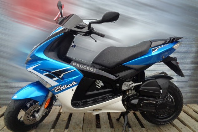 POL-DA: Griesheim: Blaues Peugeot- Kleinkraftrad mit dem Kennzeichen 862 HAD gestohlen/ Zeugen gesucht