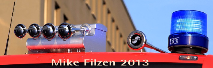 FW-E: Feuerwehreinsatz durch ausgelaufenes Aluminium