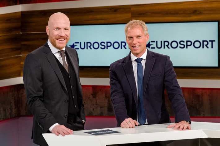 Matthias Sammer und Jan Henkel präsentieren Bundesliga-Übertragungen bei Eurosport 