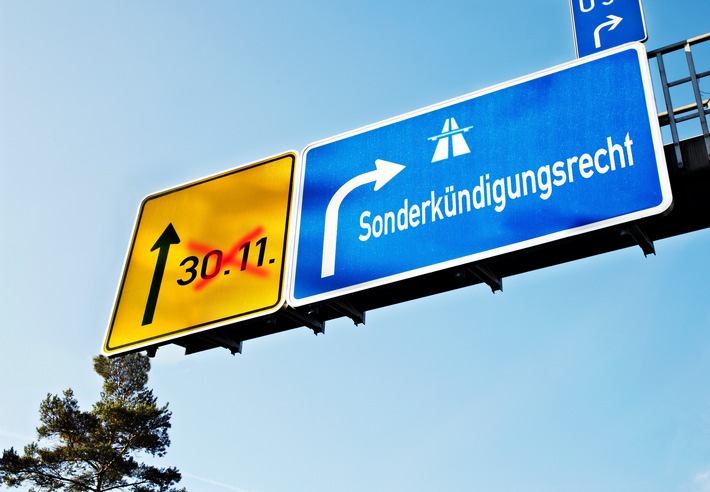 Bild zum Beitrag: Sonderkündigungsrecht ermöglicht Wechsel nach 30. November 