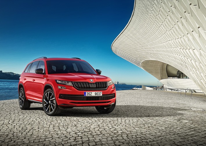 Bild zum Beitrag: SKODA KODIAQ SPORTLINE: sportlich-dynamischer Auftritt für Individualisten 