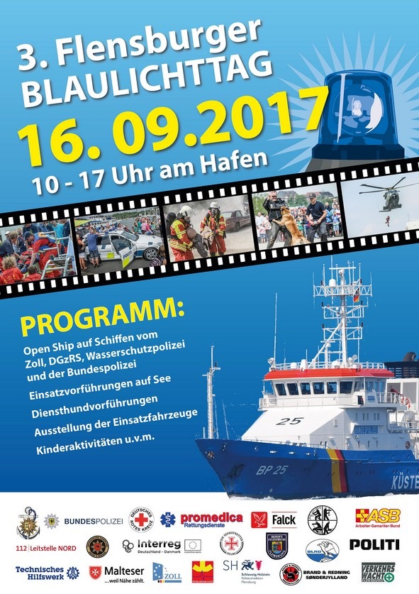 BPOL-FL: 3. Flensburger Blaulichttag - Einladung zum Pressetermin