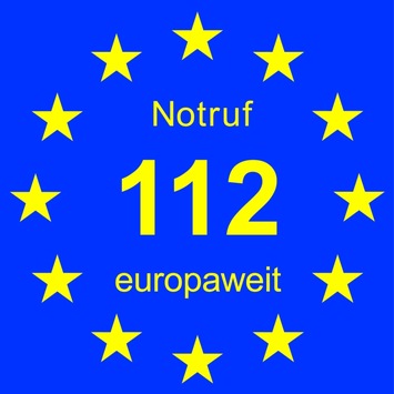 FW-E: 11.2. ist europaweiter Tag des Notrufes "112"