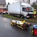 POL-HM: Kollision zwischen zwei Lkw - Feuerwehr befreit eingeklemmten Fahrer