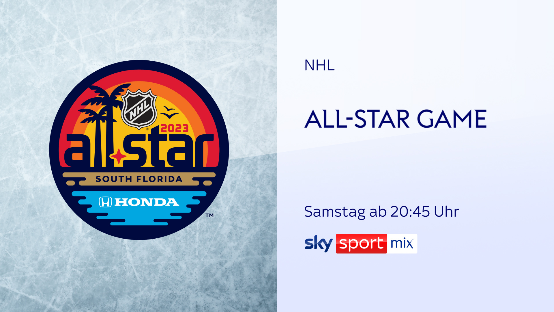 Die besten Eishockey-Spieler der Welt auf einer Eisfläche das NHL All-Star Game mit Leon Draisaitl am Wochenende live und exklusiv bei Sky