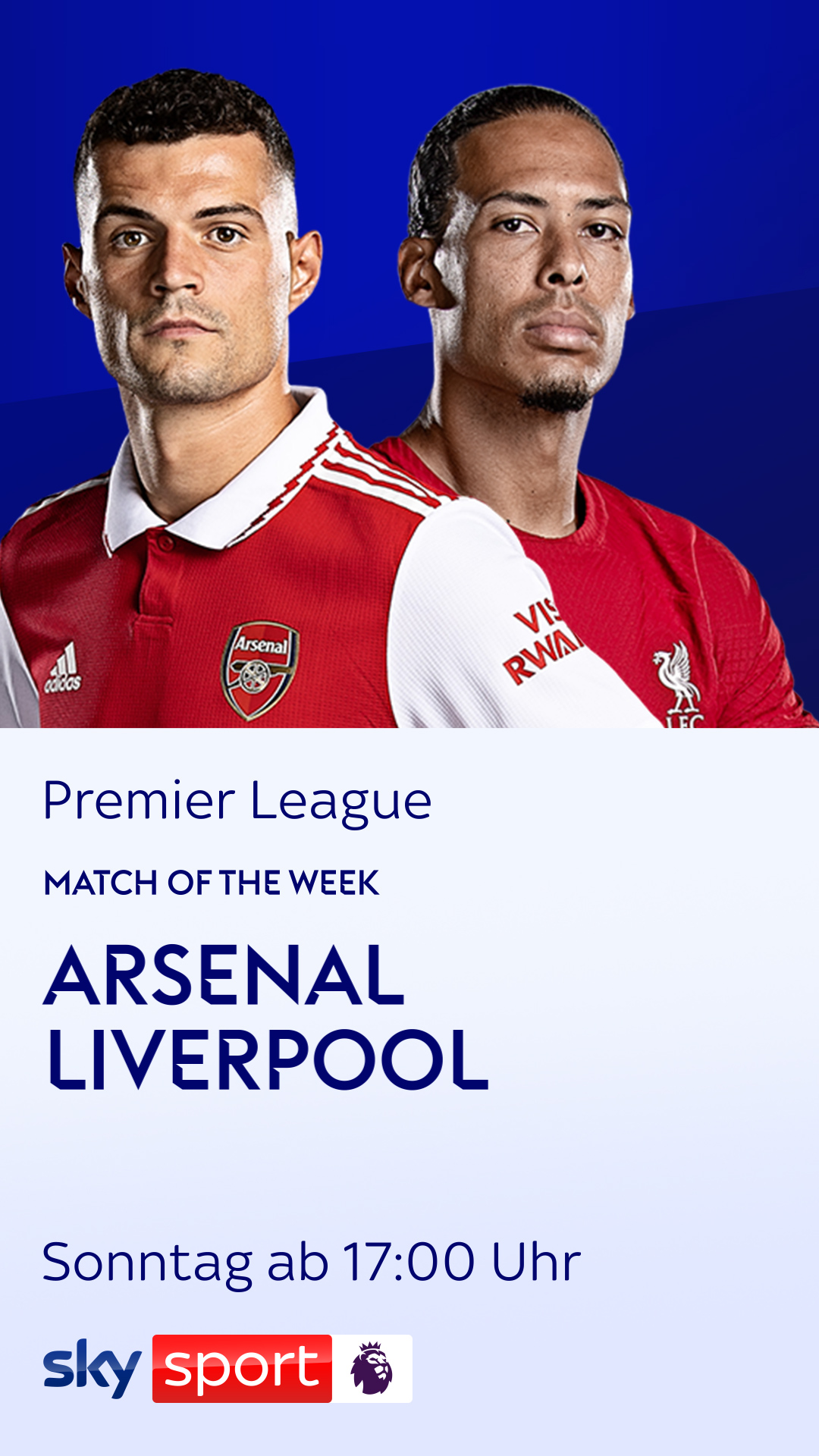 Spitzenreiter FC Arsenal trifft auf den FC Liverpool das Topspiel der Premier League ..