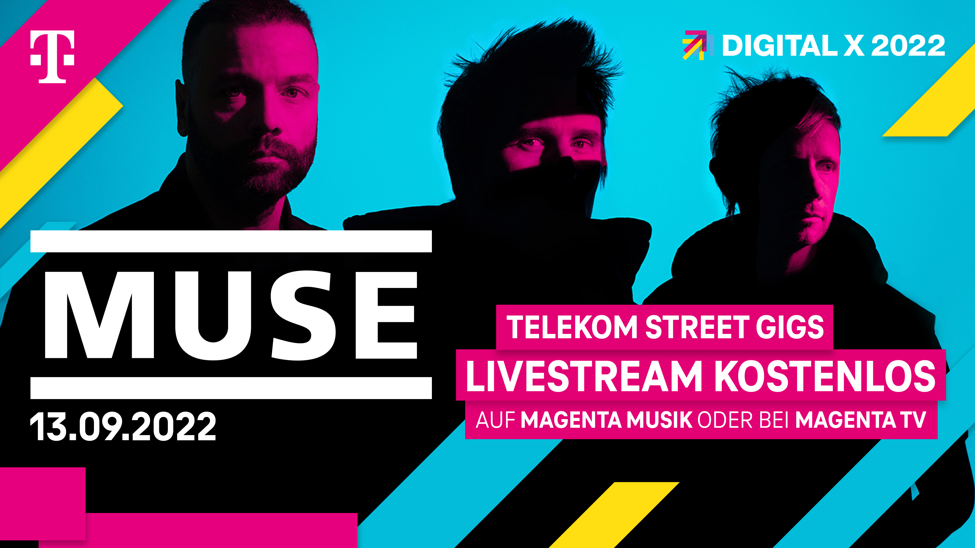 Medieninformation Digital X Telekom bringt Weltstars Muse für exklusives Konzert ..