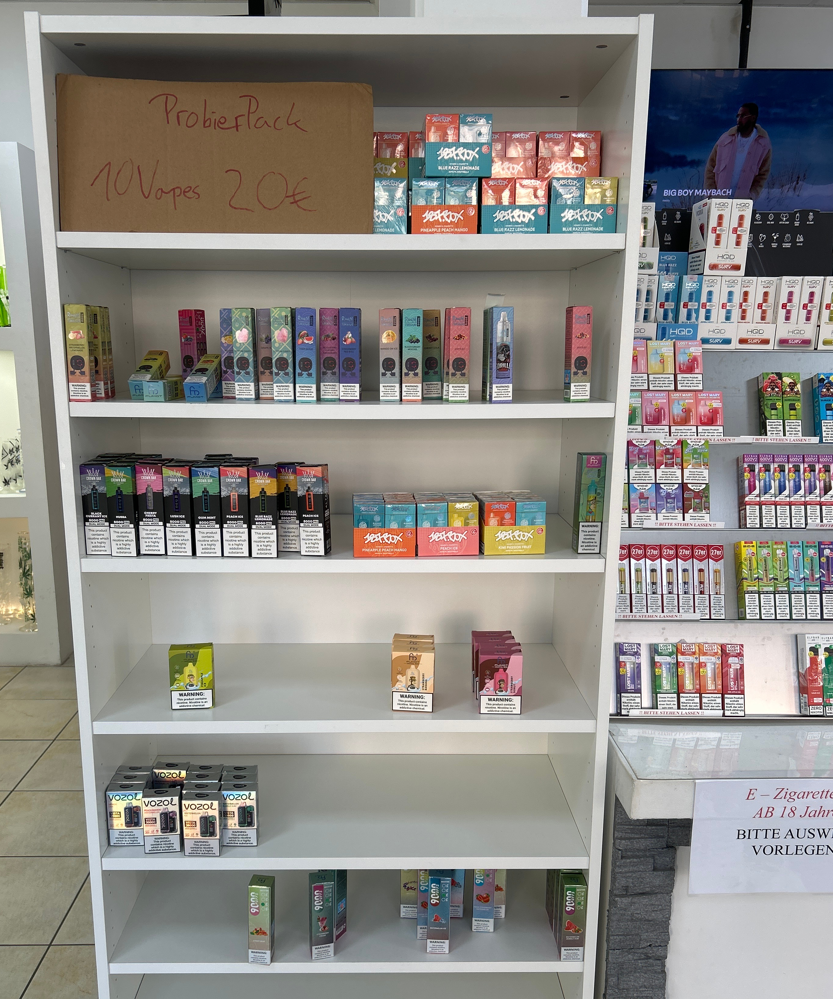 e zigarette reutlingen 24/7 Automatenkiosk HHZ Vape Reutlingen: Ein Späti für alle Wünsche
