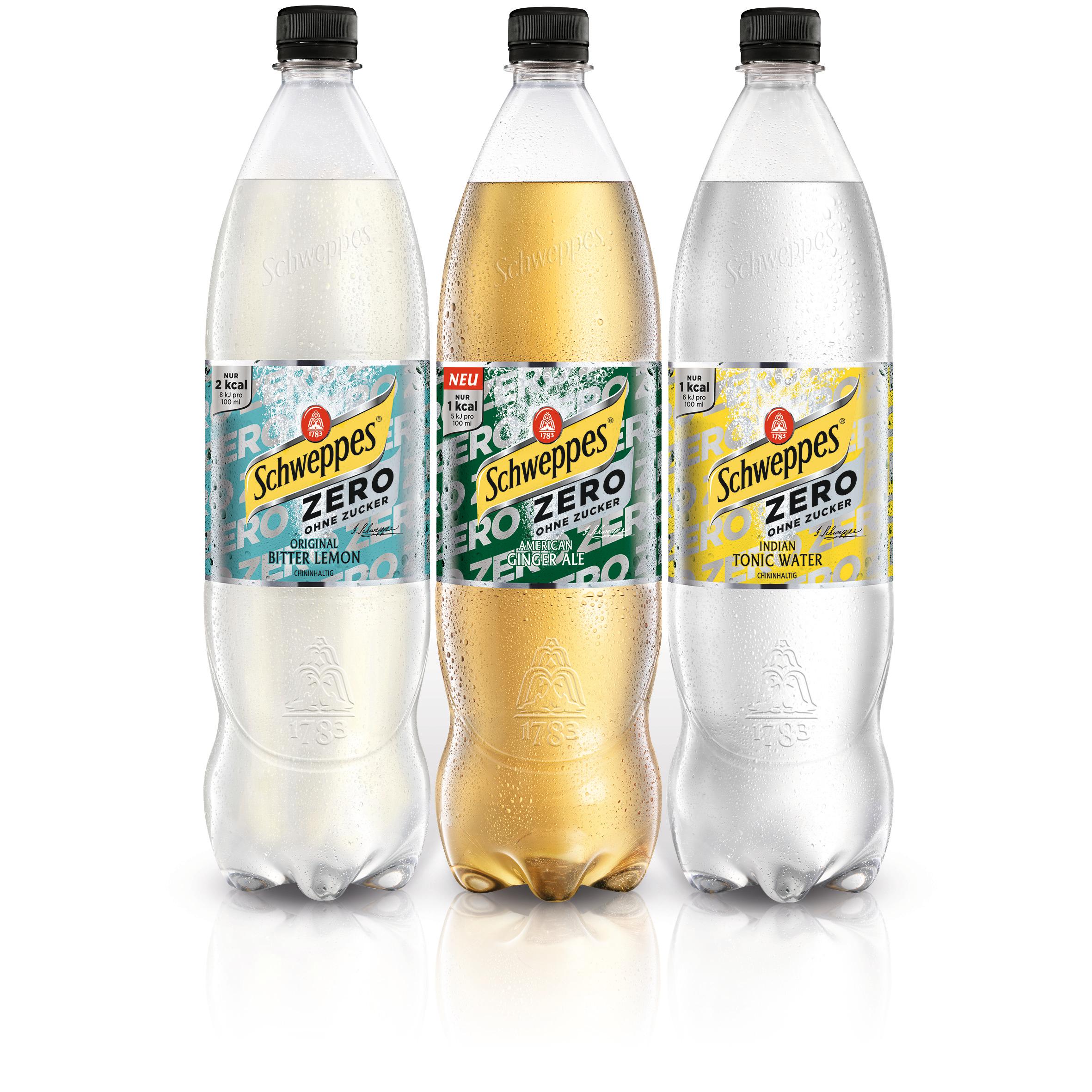 Schweppes baut zuckerfreie Range weiter aus / Voller Geschmack, Zero