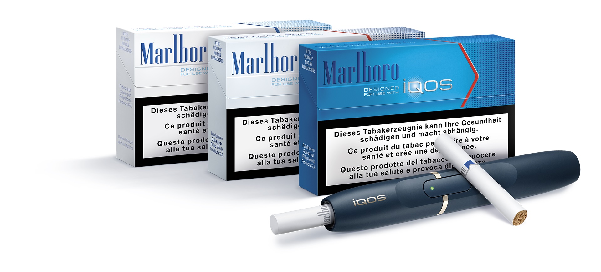 Philip Morris S.A. lanciert iQOS in der Schweiz, ein revolutionäres System  das den