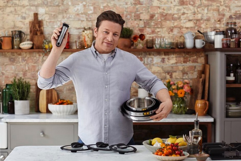 Jamie Oliver dreifach x Gleich Tefal: für und Kochen schnelles | einfaches Presseportal Zuwachs