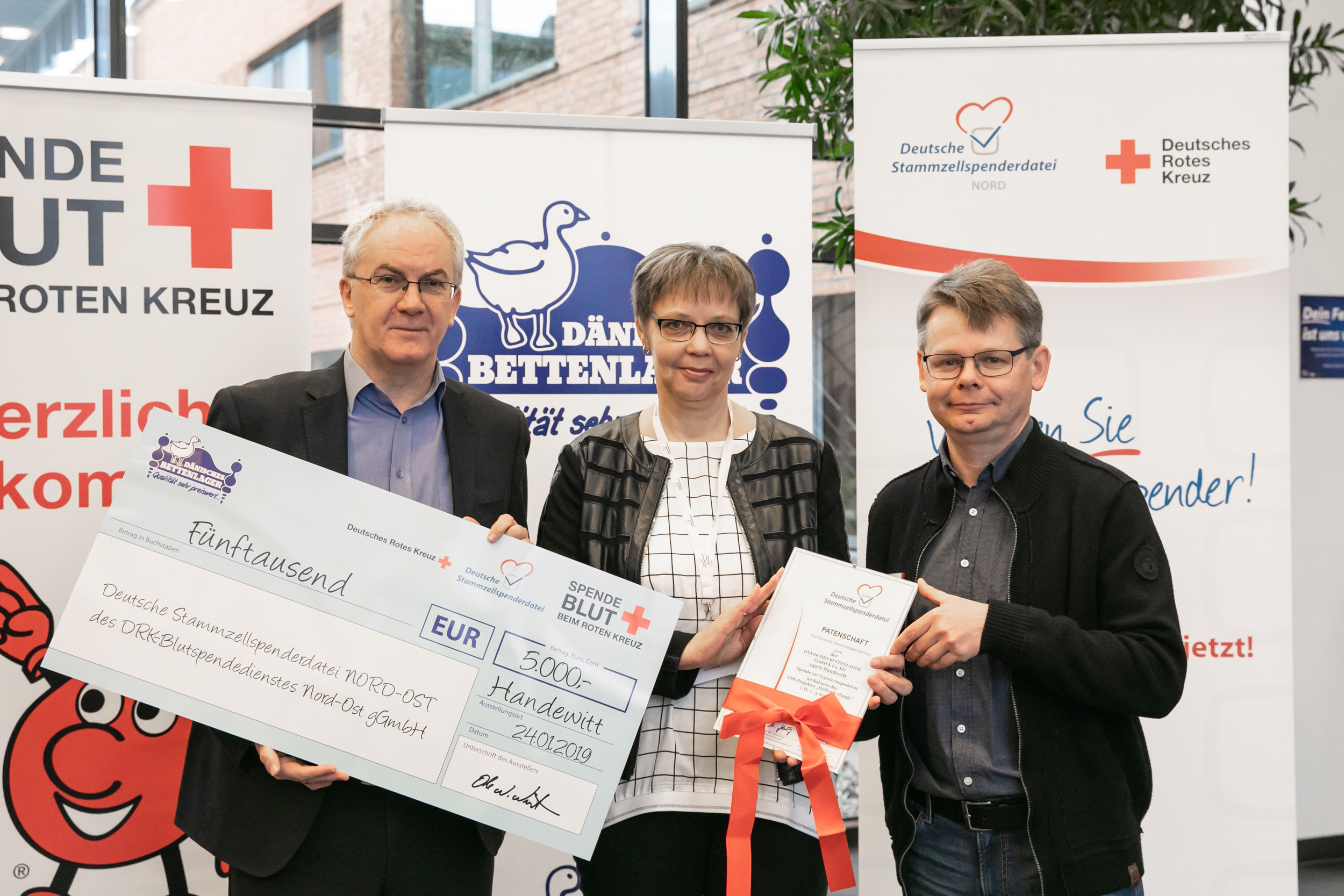 Danisches Bettenlager Sechste Blutspende Und Stammzellspender