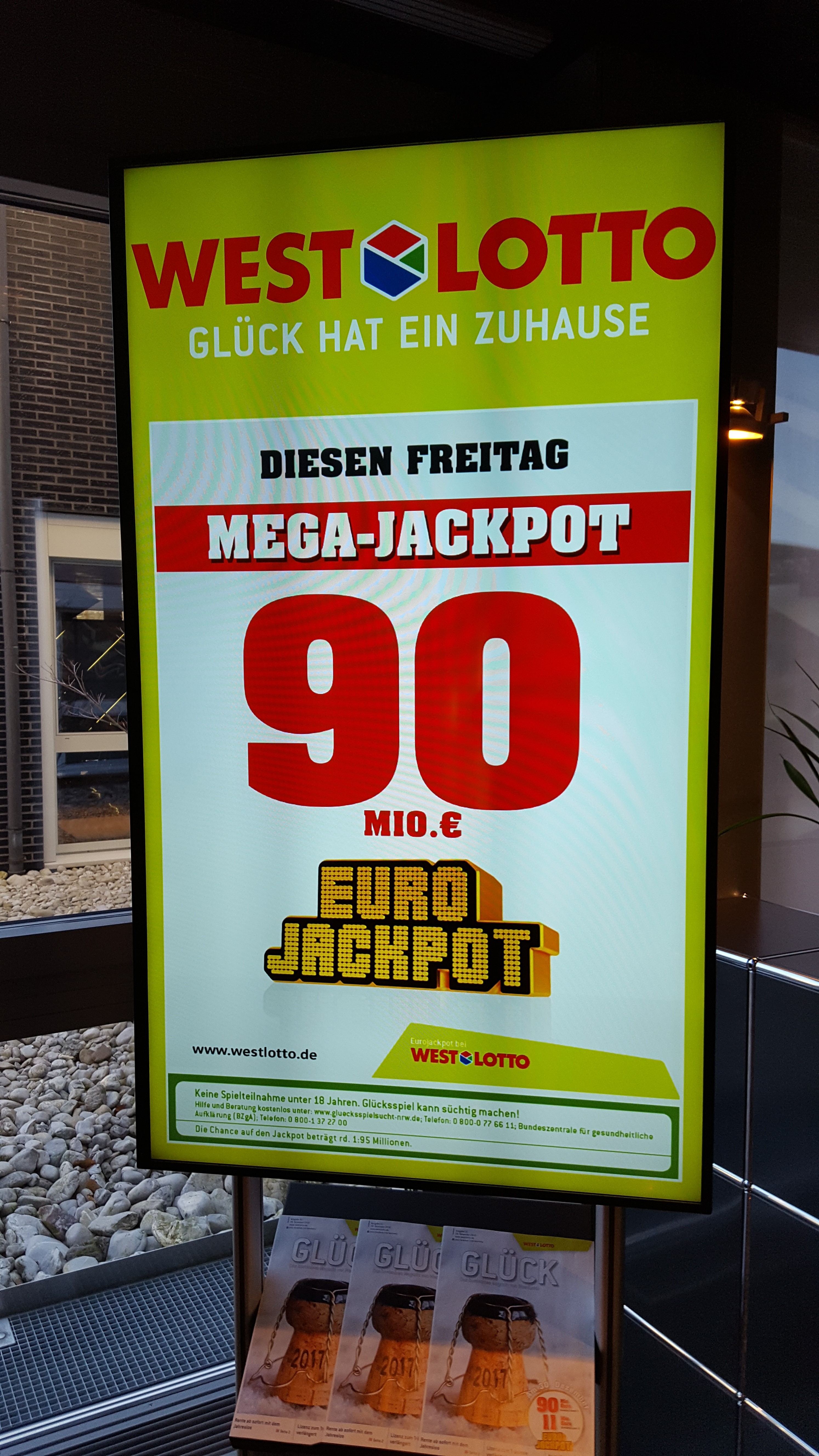 Mega-Jackpot Von 90 Millionen Euro | Pressemitteilung Eurojackpot