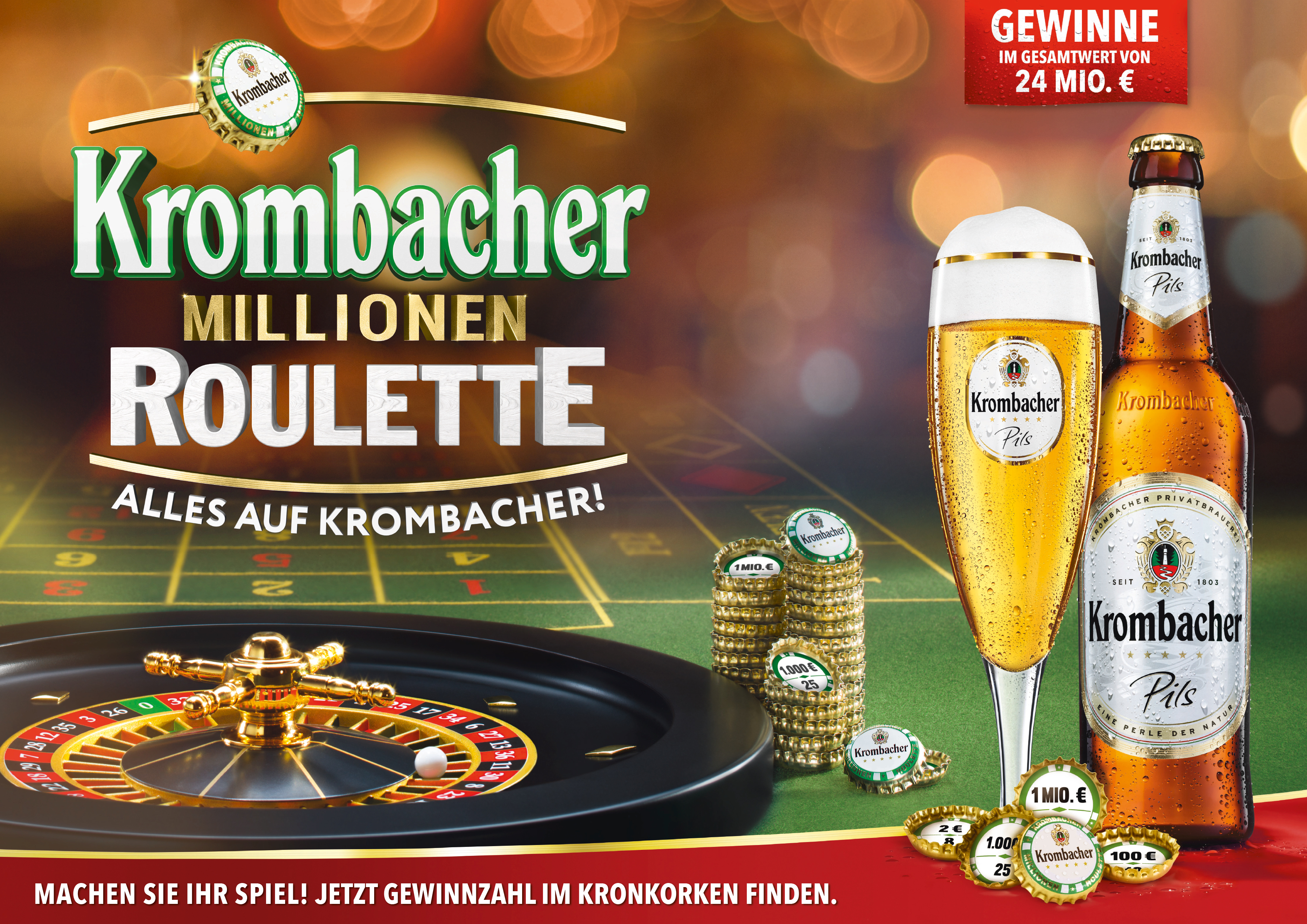 Alles Auf Krombacher Das Krombacher Millionen Roulette Presseportal