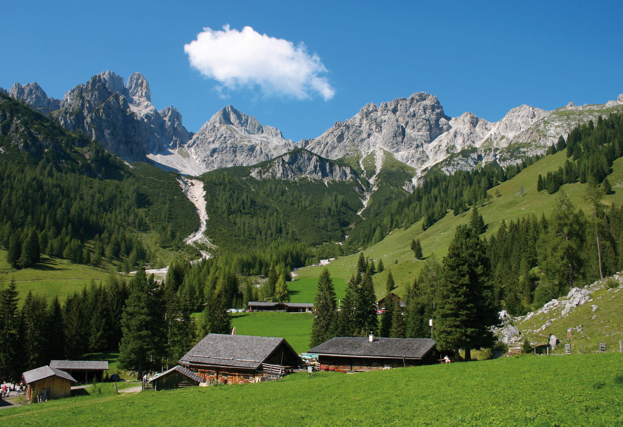 ▷ Die "Schönste Alpenwanderung" und die "Liabsten Hütten" in