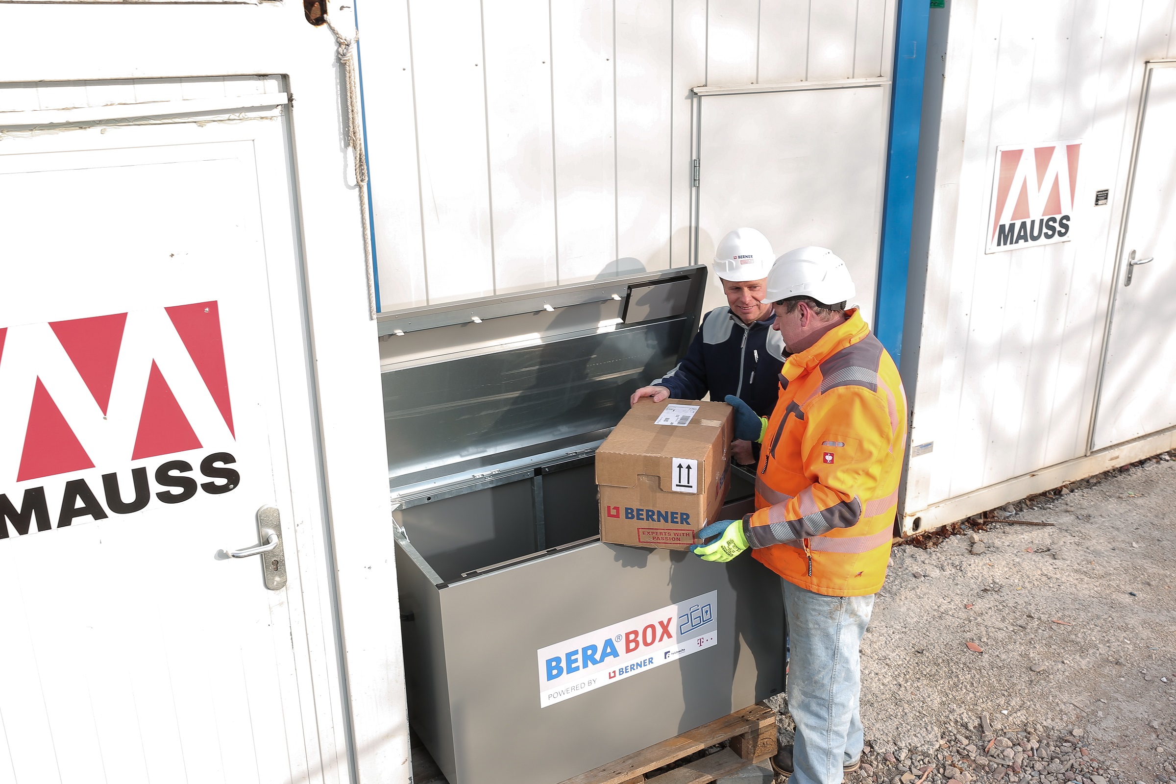 Innovation auf der Baustelle Berner Group startet bundesweites