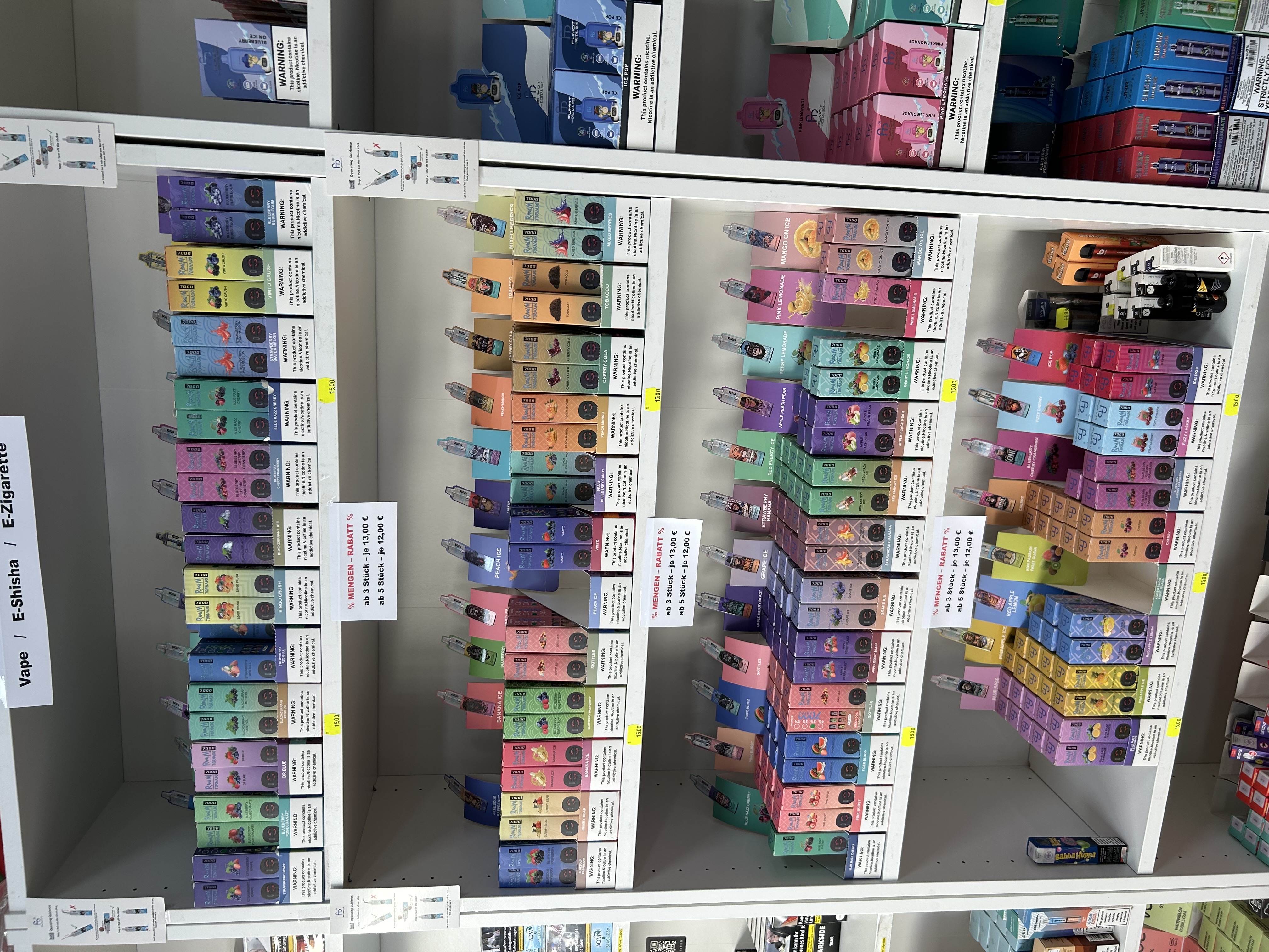 HZA-HN: Vapes und Liquids sichergestellt