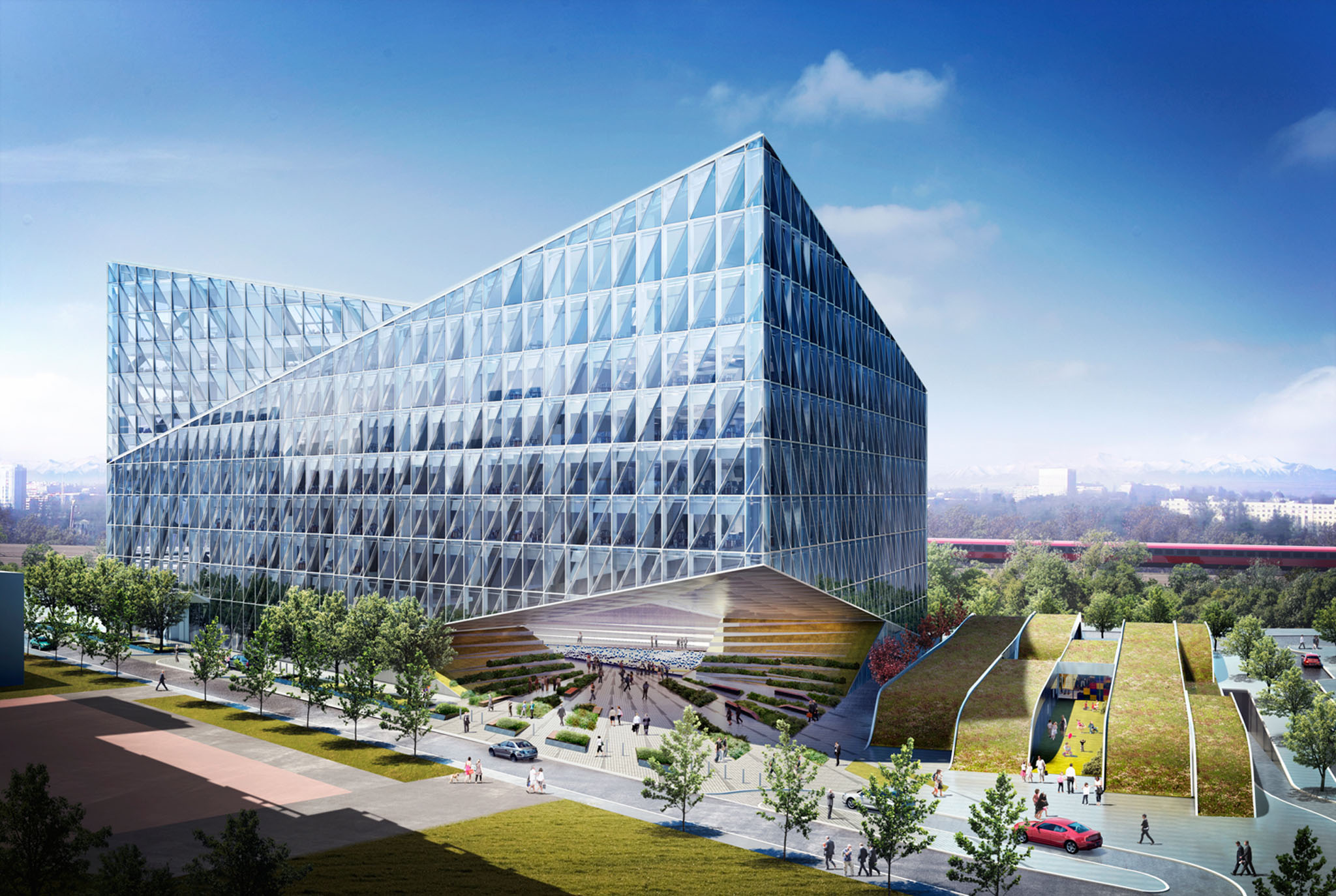 jti japan tobacco international New JTI international headquarters in Geneva: Works starting in spring 2012  / Day-care