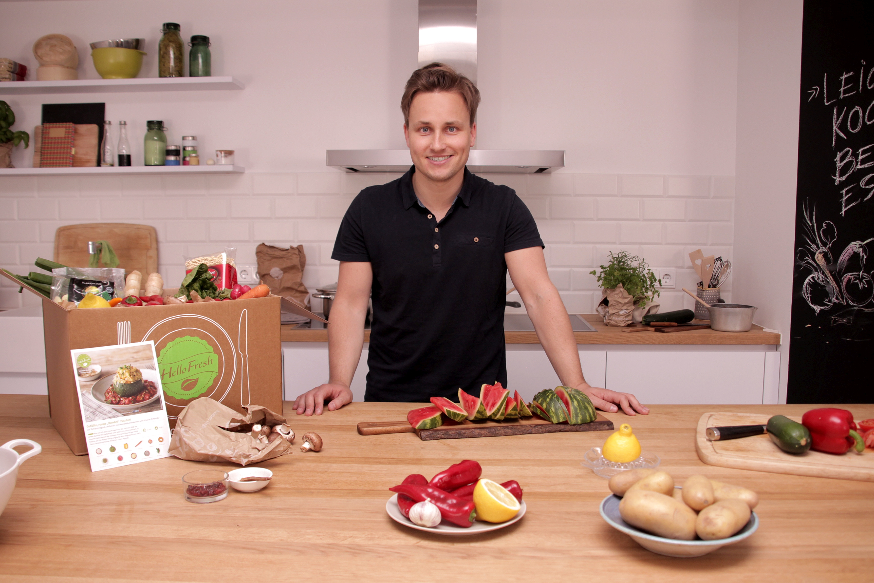 Start Up Mit Erfolgsrezept Hellofresh Raumt Markt Fur Kochboxen Versand Auf Auch Presseportal