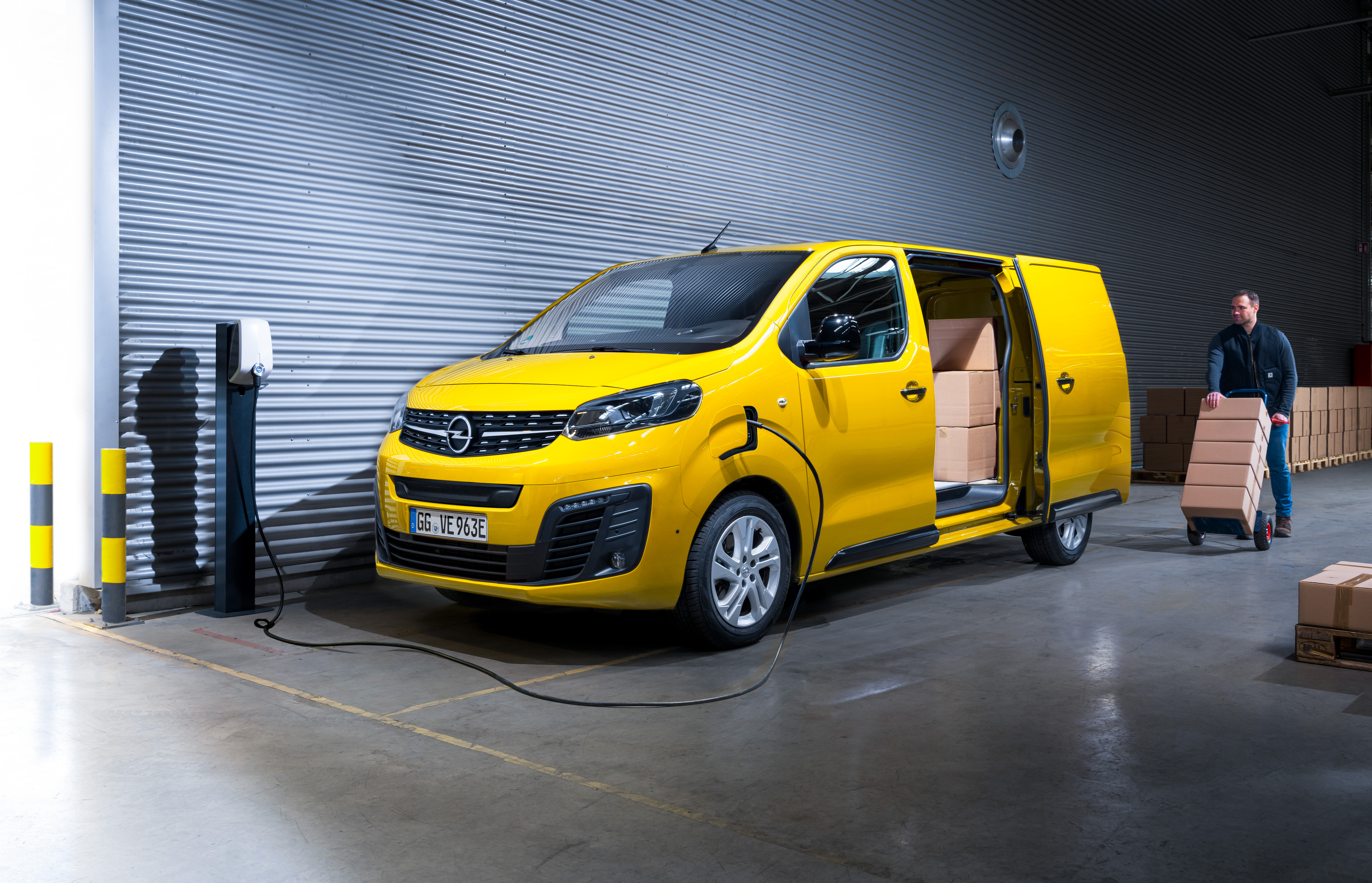 Neuer Opel Vivaro-e: Mit dem e für emissionsfreie Lieferungen