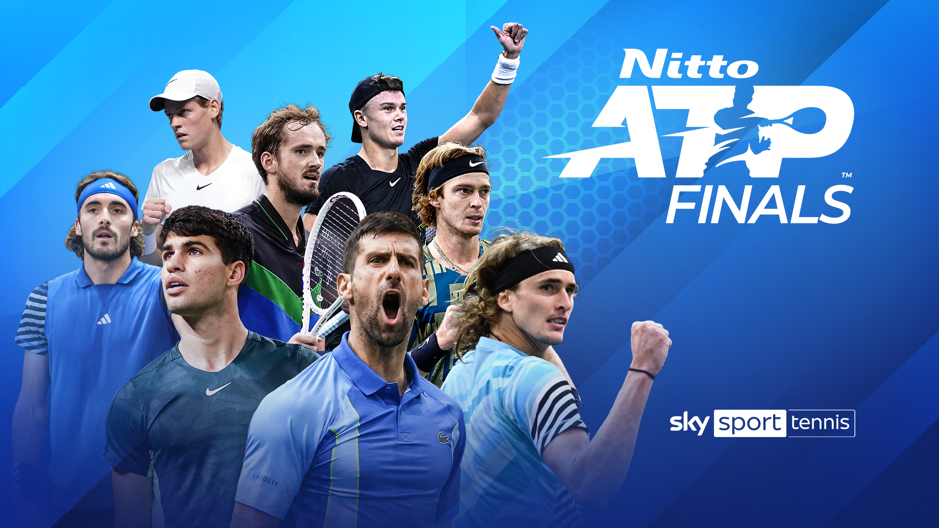 Wird Alexander Zverev erneut Weltmeister? Die Nitto ATP Finals in Turin live und exklusiv ab dem 12