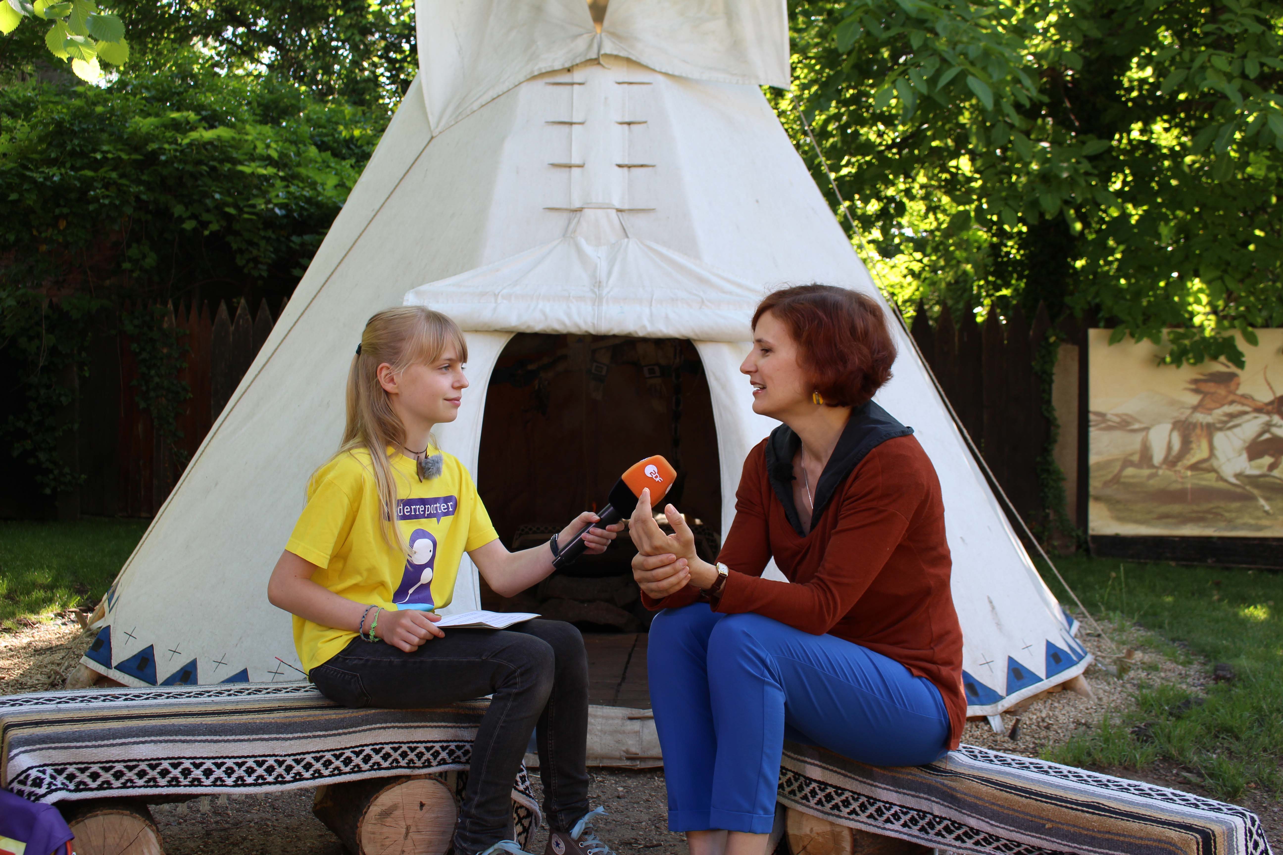 Die Zdf Logo Sommerinterviews Kinderreporter Treffen Spitzenpolitiker Aktion Presseportal