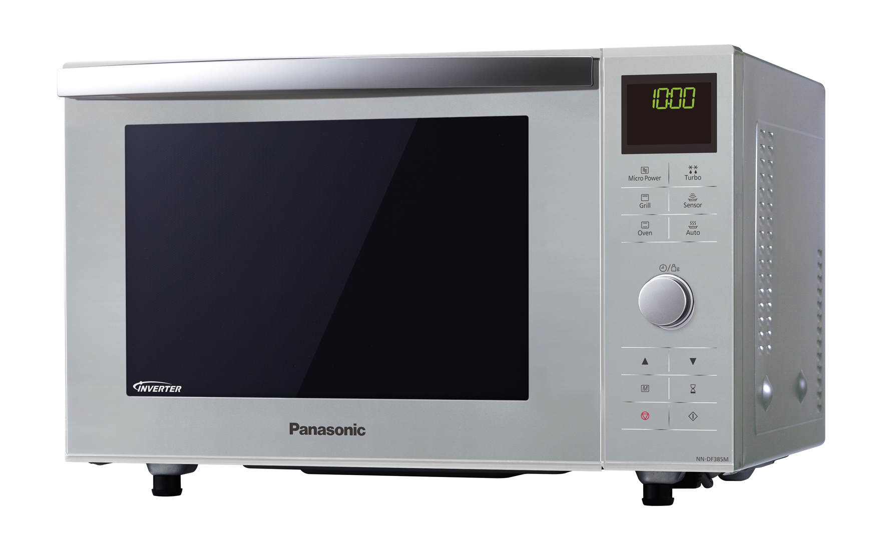 Panasonic NN-DF385M: Inverter-Mikrowelle, Grill und Backofen in