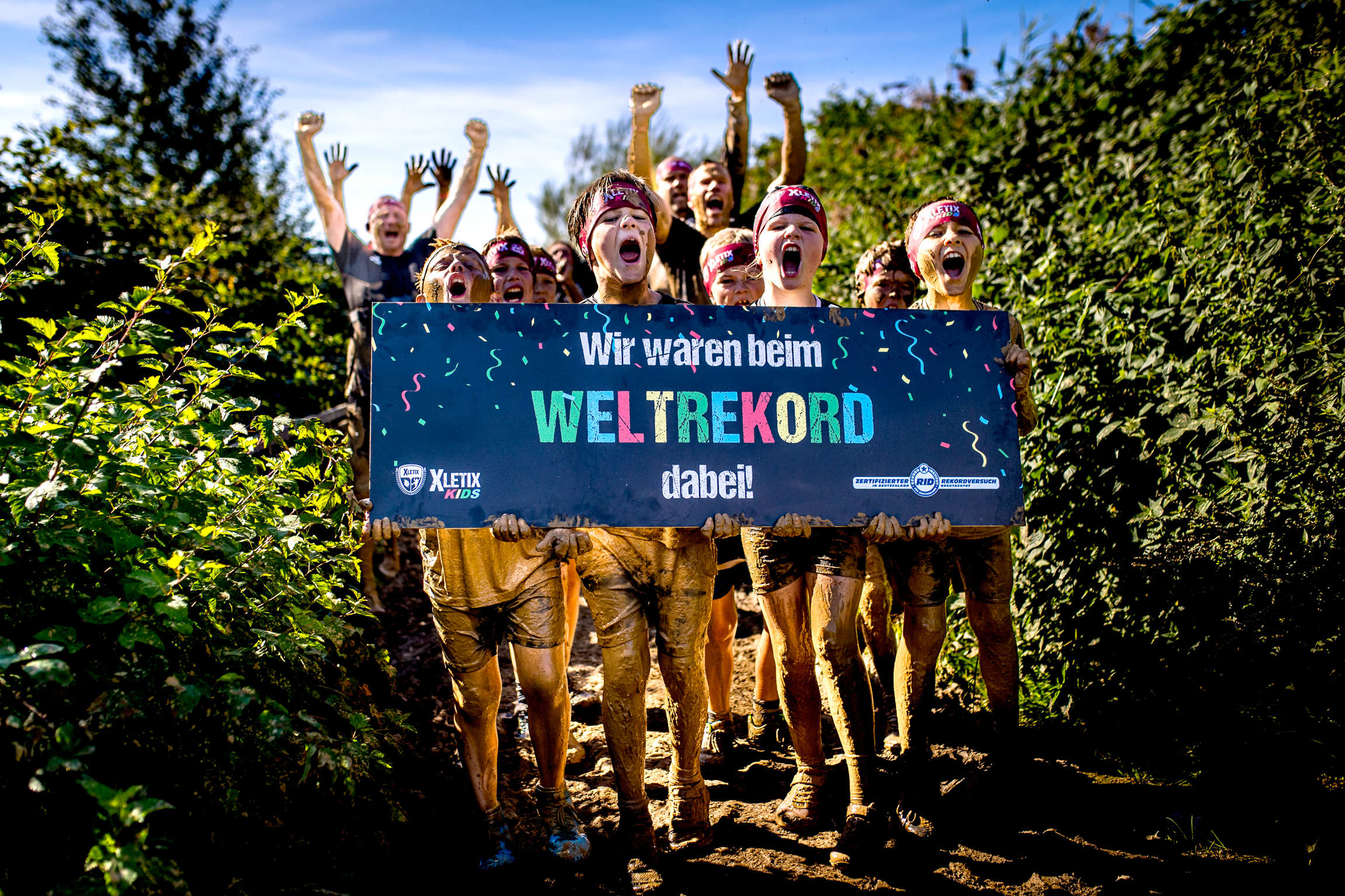 RID-Weltrekord in Hamburg erzielt – Veranstaltung XLETIX Kids« als weltweit