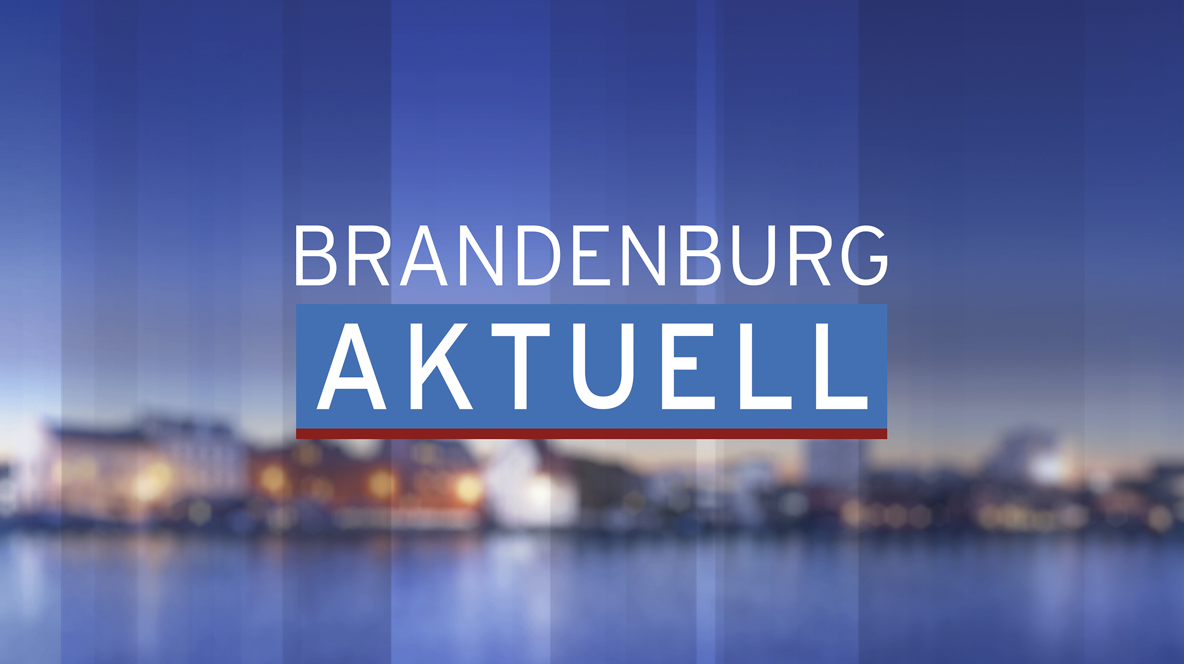 Aus Rot Mach Blau: Neues Studiodesign Für "Brandenburg Aktuell ...