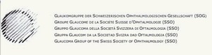 Groupe Glaucome de la Société Suisse dOphtalmologie (SSO)