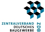 ZDB Zentralverband Dt. Baugewerbe