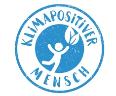 Klimapositiver Mensch