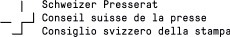 Schweizer Presserat - Conseil suisse de la presse - Consiglio svizzero della stampa