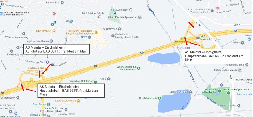 POL-F: 230118 - 0084 Frankfurt-Fechenheim: Einsatzmaßnahmen im Zusammenhang mit dem Ausbau des Riederwaldtunnels haben begonnen