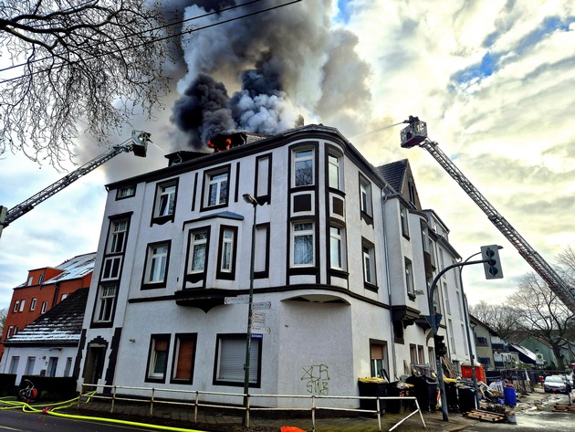 FW-BO: Update Dachstuhlbrand in Gerthe