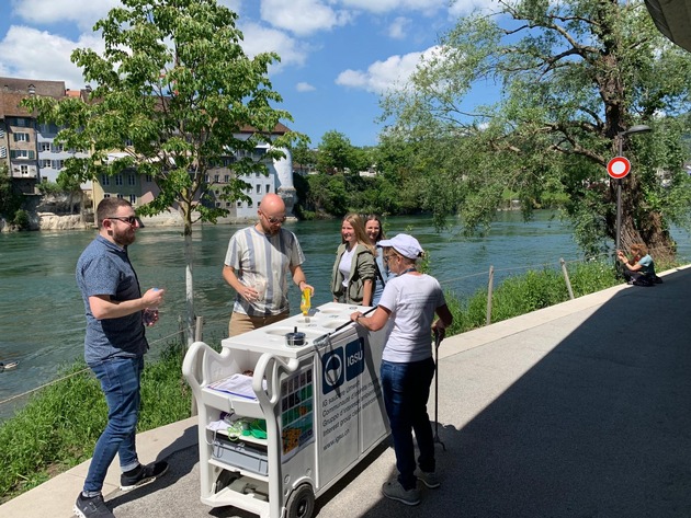 Medienmitteilung: &laquo;Mit dem Recyclingmobil durch Olten&raquo;