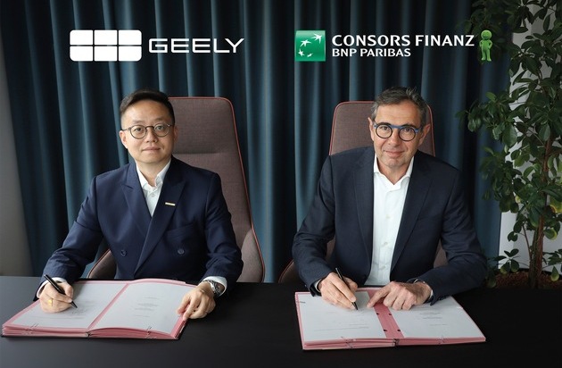 Consors Finanz BNP Paribas: Consors Finanz wird Finanzierungspartner von Geely Auto in Deutschland