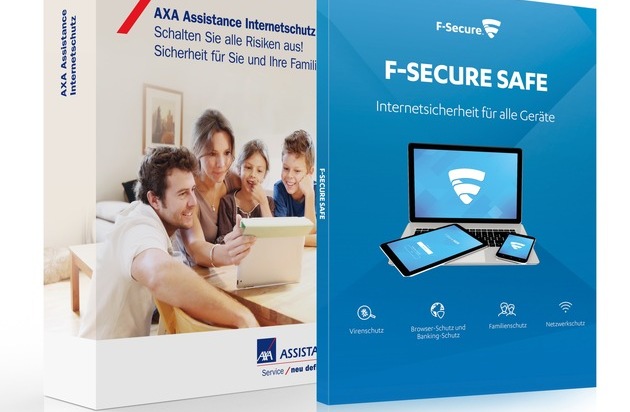 AXA Assistance Deutschland GmbH: Zeit zu Handeln: AXA Assistance und F-Secure starten 360°-Rundum-Schutz gegen Cyberkriminalität