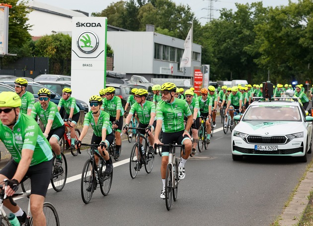 Langjähriger Partner Škoda Auto Deutschland unterstützt auch die 41. Tour der Hoffnung