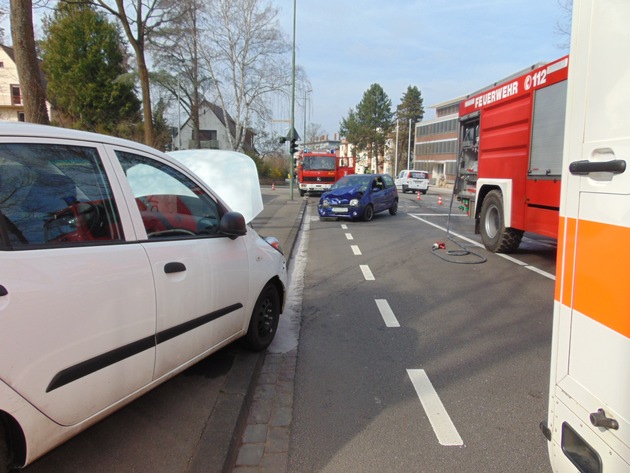 POL-PPWP: Durch Insekt abgelenkt und Unfall verursacht