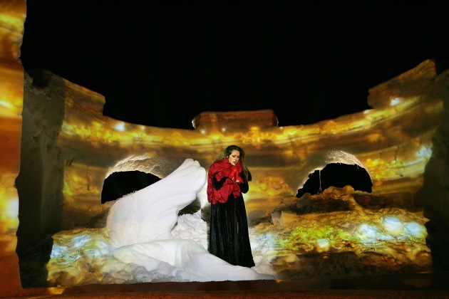 Bregenzer Festspiele präsentieren &#039;Tosca im Schnee&#039;